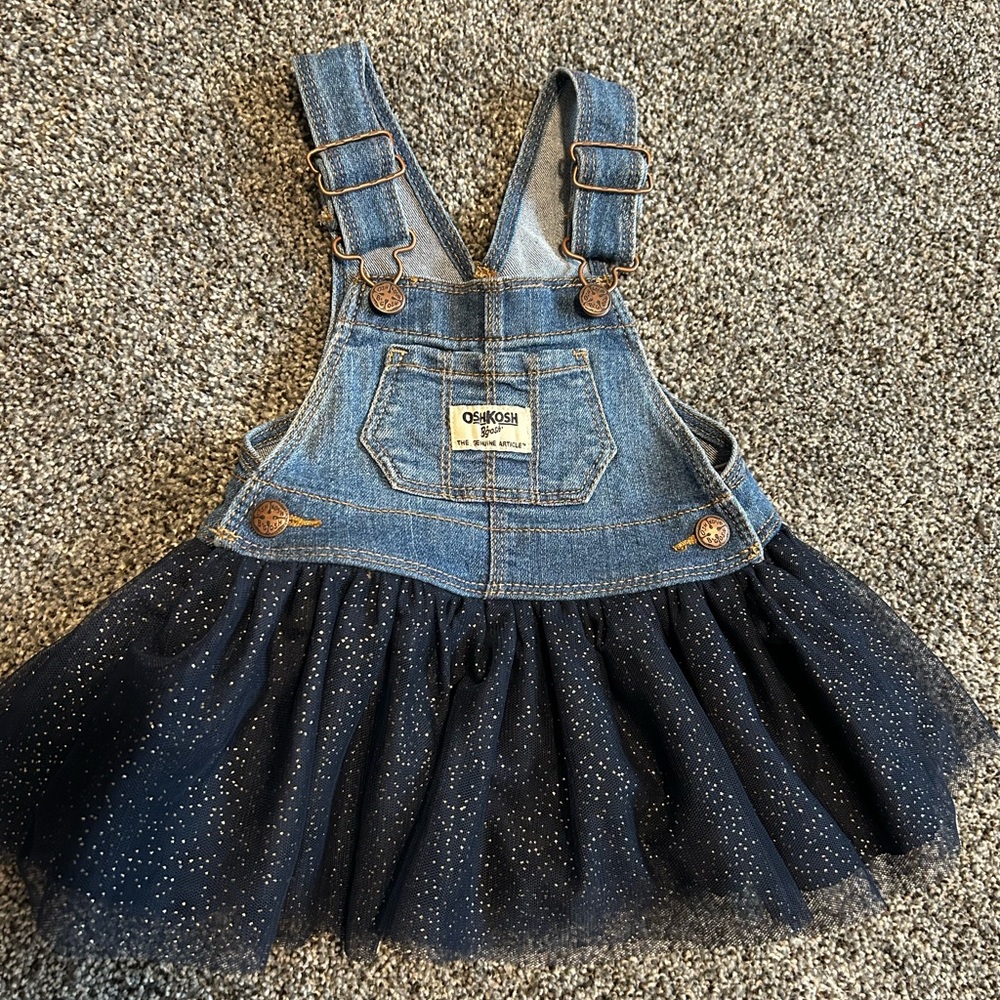 OshKosh B'gosh Blue Denim Overalls